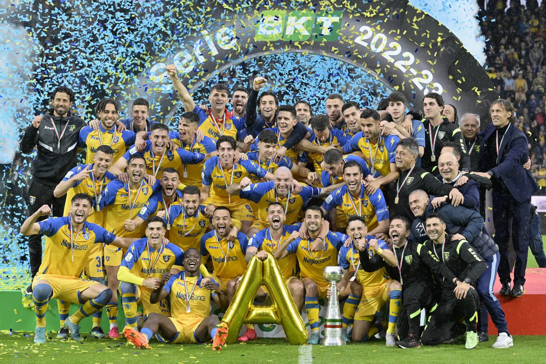 Frosinone confirm promotion to Serie A - Football Italia